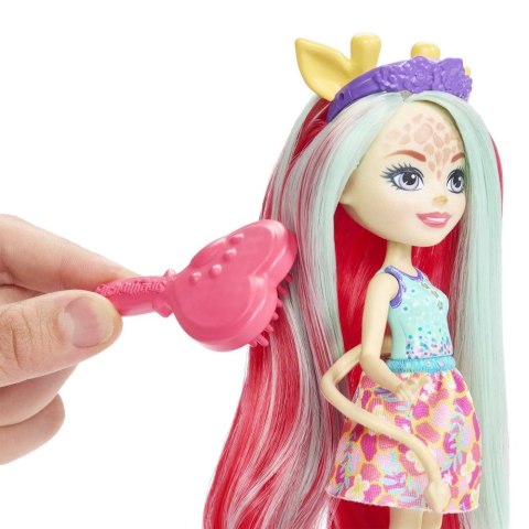 Lalka Enchantimals Żyrafa Lalka Deluxe [mm:] 150 Mattel (HNV29)
