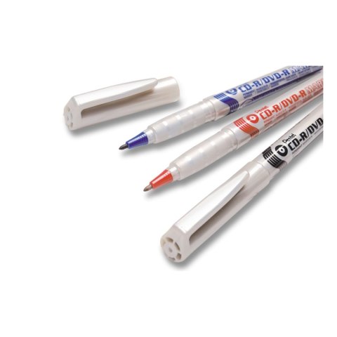 Marker do cd NMS51 wkład czarny 0,8mm Pentel