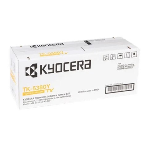Toner Kyocera TK-5380Y do EcoSys MA4000cix/cifx | 10 000 str. | yellow