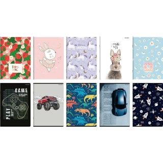 Zeszyt A5 Basic 16k. 60g podwójna linia kolor Top 2000 (400184404)