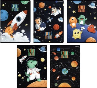 Zeszyt A5 SPACE ADVENTURE 16k. 70g krata Top 2000 (400182341)