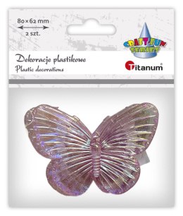 Dekoracja Craft-Fun Series Motyle plastikowe Titanum (2324034)