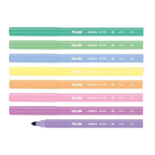 Flamaster pastel 8 kol. Milan (0612308P)