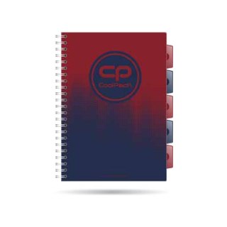 Kołozeszyt (kołonotatnik) A4 CoolPack gradient 200k. 80g krata Patio (31572CP)
