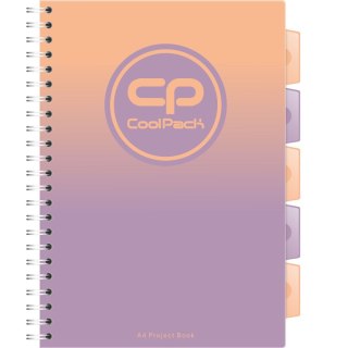 Kołozeszyt (kołonotatnik) A4 CoolPack gradient 80k. krata Patio (03043CP)