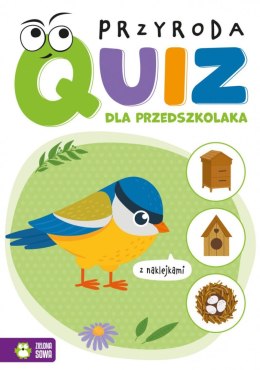 Książeczka edukacyjna Quiz dla przedszkolaka. Podróże Zielona Sowa