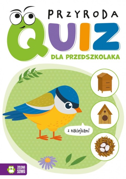 Książeczka edukacyjna Quiz dla przedszkolaka. Podróże Zielona Sowa