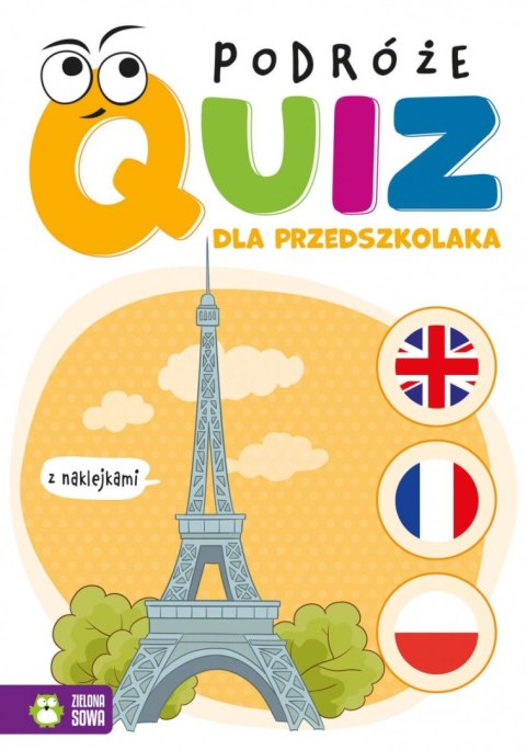 Książeczka edukacyjna Zielona Sowa Quiz dla przedszkolaka. Przyroda