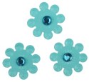 Kwiaty Titanum Craft-Fun Series samoprzylepne (2324043-blue)
