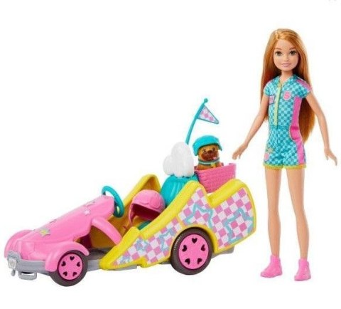 Lalka Gokart Stacie pojazd filmowy Barbie (HRM08)