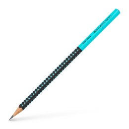 Ołówek Faber Castell Grip 2001 Two Tone czarny/turkusowy HB (517012 FC)