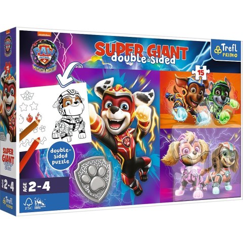 Puzzle Trefl Paw Patrol Super Giant 15 Ocean Gateawy 15 el. (42009)