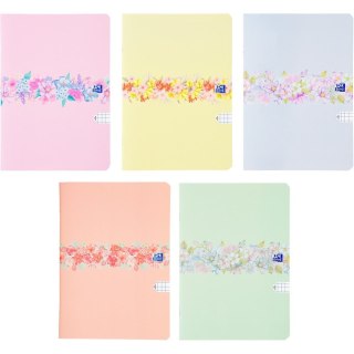 Zeszyt A5 FLOWERS 32k. 90g krata Oxford (400181449)