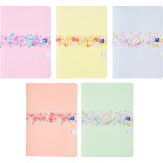 Zeszyt A5 FLOWERS 60k. 90g krata Oxford (400181450)