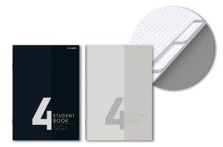 Zeszyt A5 STUDENT BOOK 4 PRZEDMIOTY 80k. 70g krata Top 2000 (400181906)