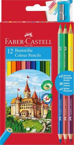 Kredki ołówkowe Faber Castell 12 kol. (FC111215)
