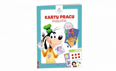 Książka dla dzieci Disney Maluch. Karty pracy malucha. Ameet (KPM 9201)