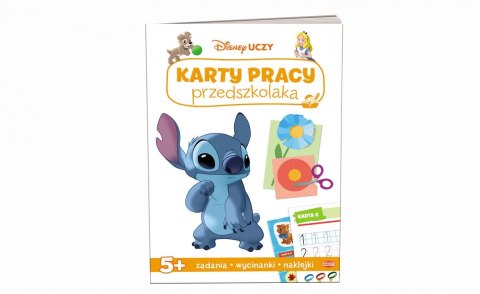 Książka dla dzieci Disney Uczy Karty pracy przedszkolaka. Ameet (UKP 9302)