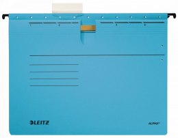 Skoroszyt Alpha A4 niebieski karton 225g Leitz (19840135)