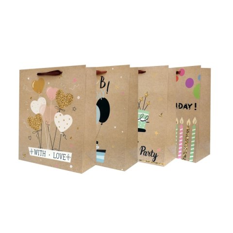 Torba prezentowa KRAFT FLUO [mm:] 260x320x 105 Beniamin (0258)