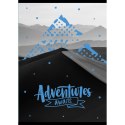 Zeszyt Adventure A5 60k. 70g krata Unipap