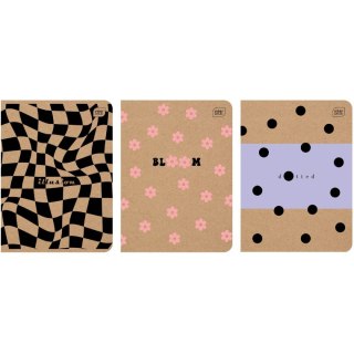 Zeszyt B5 HS Kraft 2 B5 60# 60k. 70g krata Interdruk (A5/ 60 #)