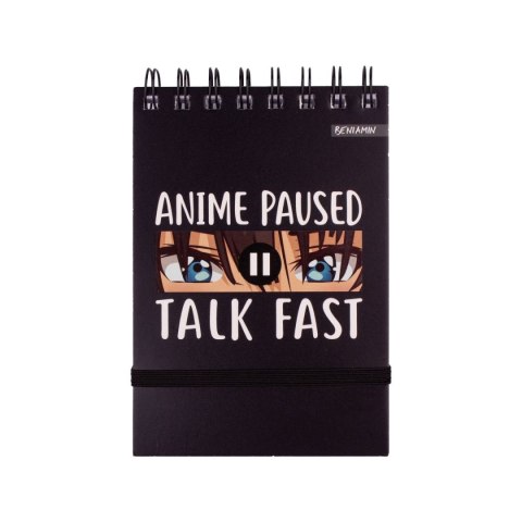 Kołozeszyt (kołonotatnik) Manga A6 96k. krata (nd) (9367)