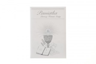 Pamiątka z komunii świętej Pamiątka Komunia Panorama (złocona)