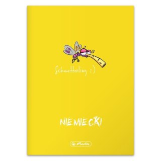 Zeszyt A5 J.niemiecki Eco PP 9500066 60k. 70g kratka Herlitz (400197977)