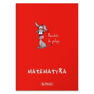 Zeszyt A5 Matematyka Eco PP 9500011 60k. 70g kratka Herlitz (400197975)