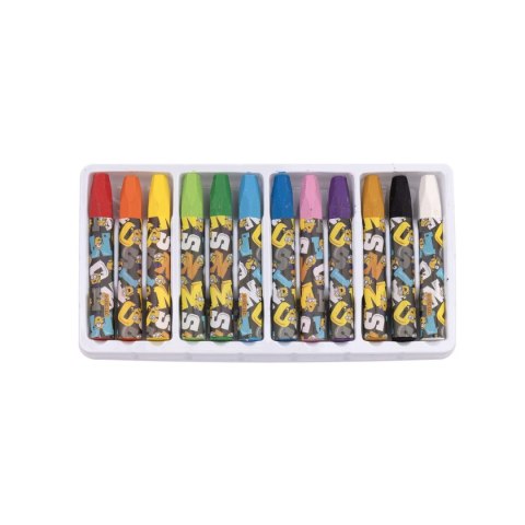 Kredki ołówkowe Trole Jumbo 12 kol. Beniamin