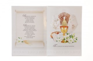 Książeczka pamiątkowa z komunii komunia Merigraf (9788365430328)