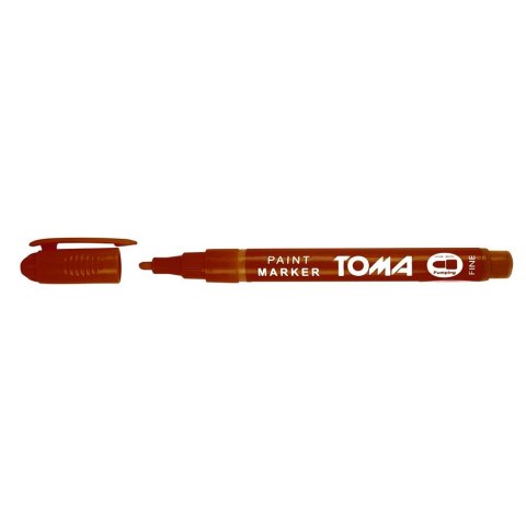 Marker olejowy Toma, brązowy okrągła/ścięta końcówka (to-41)