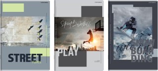 Zeszyt B5 POSTER 80k. 70g krata Top 2000 (400183843)