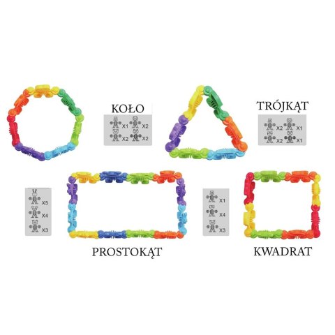 Klocki pozostałe Askato liczmany zwierzątka (102160) Klocki pozostałe Askato liczmany zwierzątka (102160)