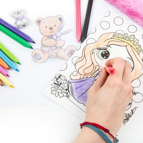 Kredki ołówkowe 12 kol. Kidea (KMJ12KKA)