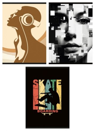 Zeszyt A4 60k. 70g kratka Gimboo (16276171-99)