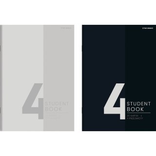 Zeszyt B5 STUDENT BOOK 4 PRZEDMIOTY 80k. 70g krata Top 2000 (400183847)