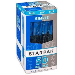 Długopis Starpak Office automatyczny stik simple niebieski (363606)