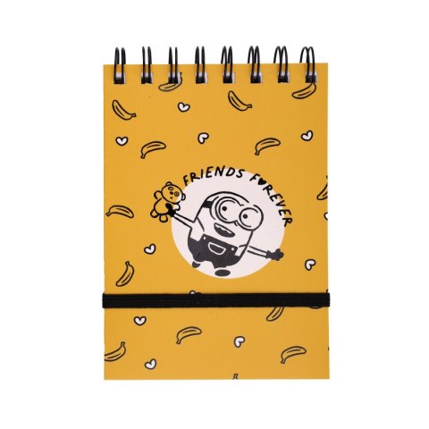 Kołozeszyt (kołonotatnik) Minionki A6 96k. 70g krata (nd) (5894)