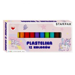 Plastelina Starpak 12 kol. Unicorn mix (536880)