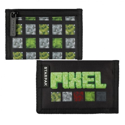 Portfel Starpak Pixel zielony (527262)