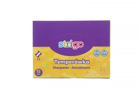 Temperówka 6930518946641 mix plastik Strigo (SSC176)