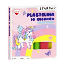 Plastelina Starpak 10 kol. Unicorn mix (536881)