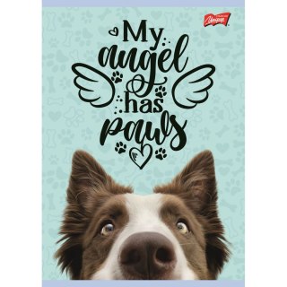 Zeszyt A4 mix dla dziewczynek 32k. 70g krata Unipap