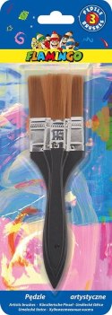 Pędzel drewniany uchwyt Flamingo (SR-B31)