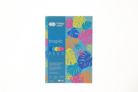 Zeszyt papierów kolorowych Happy Color (HA 3817 2030-TROPIC)