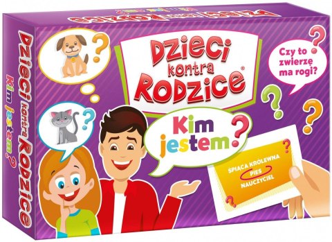 Gra karciana Kangur Dzieci kontra rodzice Kim jestem?