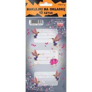 Naklejka na zeszyt kolibry Henry (5905701481613)