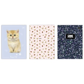 Zeszyt A4 A4/32 linia podwójna 32k. 70g czysty Interdruk (5902277339751)